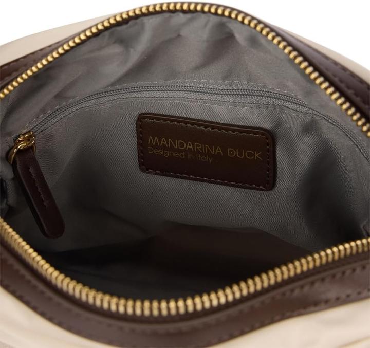 Actual product image Mandarina Duck Midsize Crossover with Adjustable Contrast Strap and Multiple Pockets