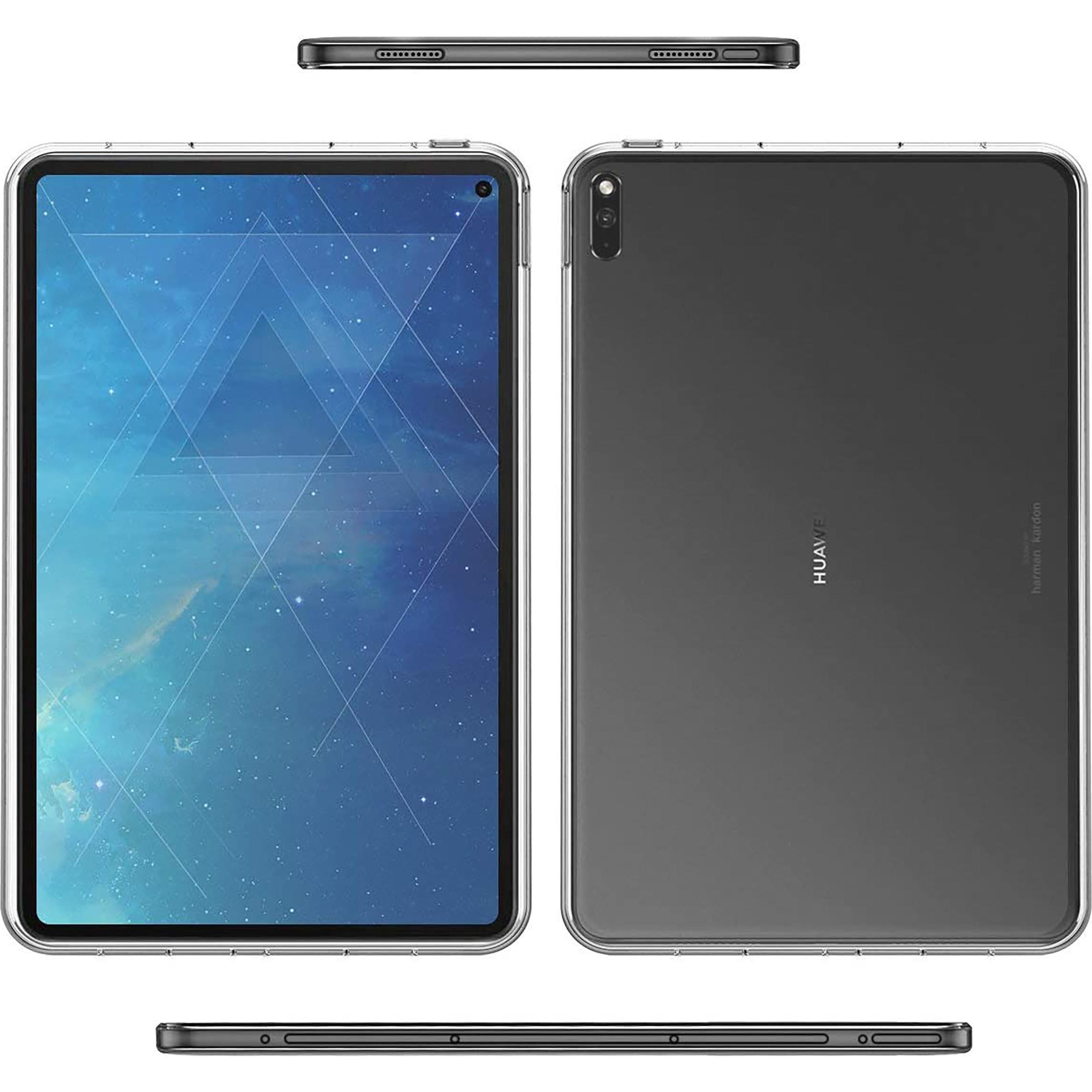 Thumbnail - Cazy Silikon Hülle Kompatibel mit Huawei MatePad 10.4 - Soft TPU Schutz - Transparant (Huawei MatePad 10.4), Tablet Hüll...