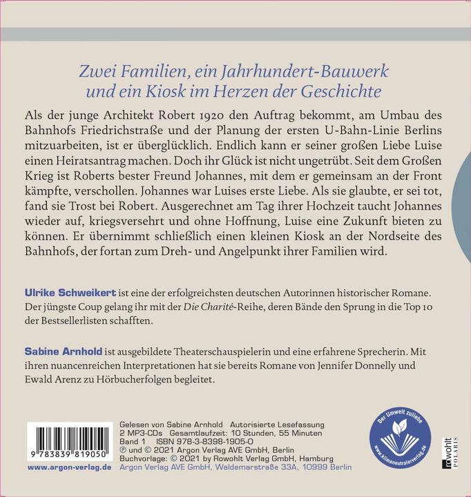 Produktbild Berlin Friedrichstrasse: Novembersturm (Ulrike Schweikert, Sabine Arnhold, Deutsch)