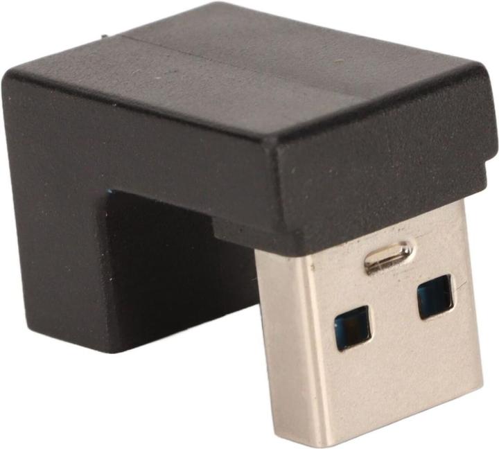 Produktbild PowerGuard USB-A zu USB-A 180 Grad Winkel U-Form nach unten Adapter (male/female) (USB 3.1)