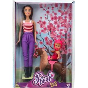 Thumbnail - Fleur Ami Puppe Fleur Mit Pony