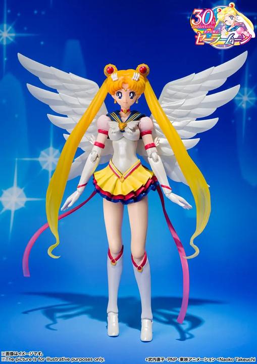 Actual product image Bandai AF Pretty Guardian Sailor Moon Eternal SHF 13cm