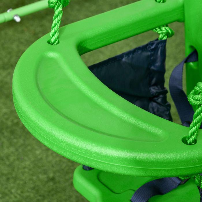 Produktbild Swisshandel24 Babyschaukel, Kleinkinderschaukel, Gartenschaukel mit Sicherheitsbügel, Anschnallgurt, für 6-36 Mona