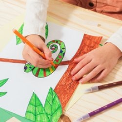 Immagine prodotto Bic Penne in fibra KIDS Visa, confezione da 18 pezzi in cartone (Colori assortiti, 18 x)