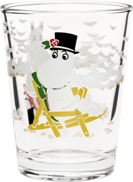 Actual product image Moomin 22 cl - Glass - Hvid (0.22 l, 1x)