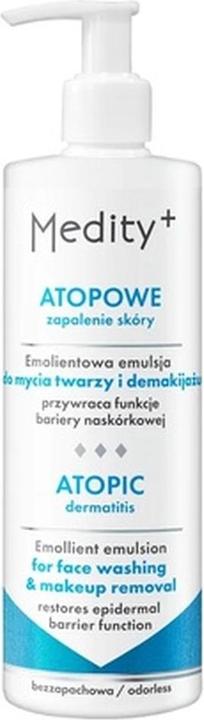 Actual product image Medity Atopic Dermatitis Emollient Face Wash And Makeup Remover 200ml (Make-up remover, 200 ml)