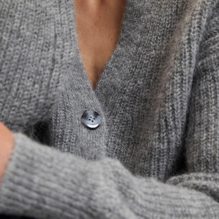 Immagine prodotto La Redoute Collections Cardigan con abbottonatura e scollo a V (L)
