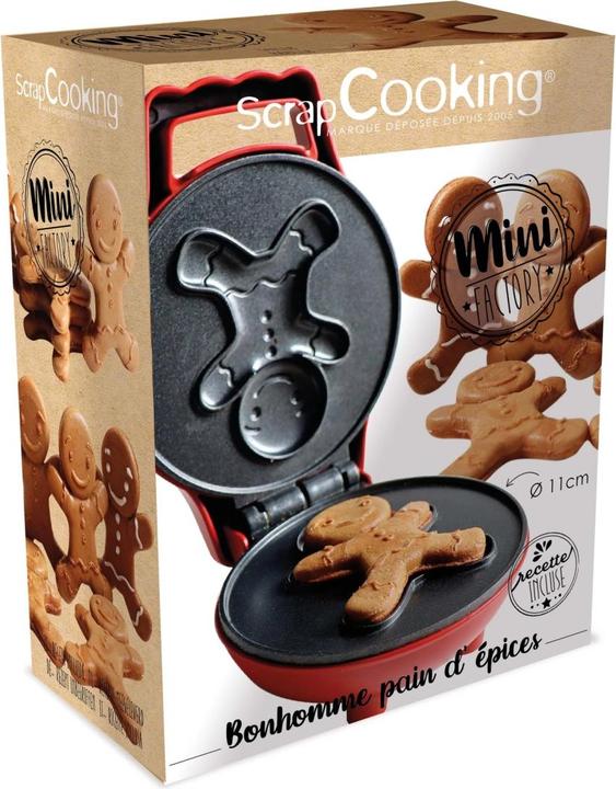 ScrapCooking Mini Waffle Factory Lebkuchenmann
