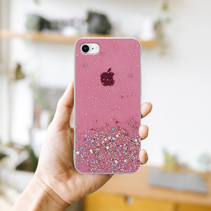Immagine prodotto Cadorabo Copertura in TPU scintillante (Apple iPhone 7, Apple iPhone SE (seconda generazione))