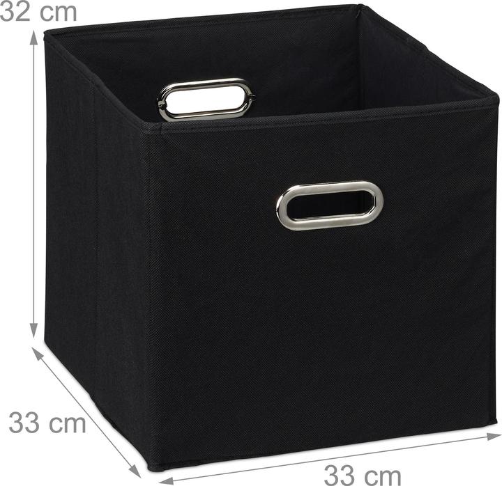 Actual product image Relaxdays 2x storage box (33 x 33 x 32 cm, 34.80 l)
