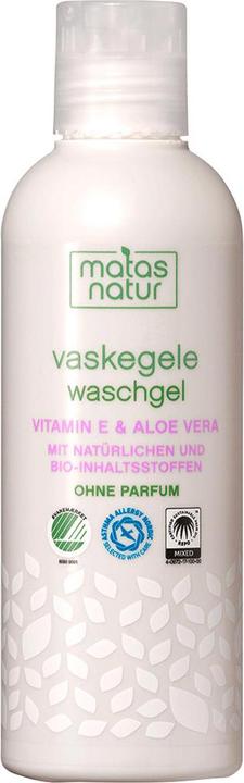 Image du produit Matas Gel nettoyant naturel à l'aloe vera bio et à la vitamine E (200 ml)