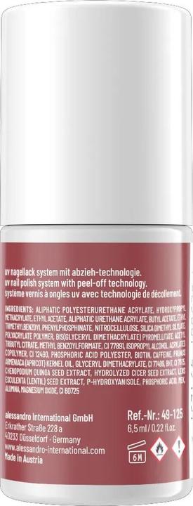 Immagine prodotto Alessandro ALESSAN Striplac UV Colour Be M Lo 6.5ml (125 Sii il mio amante, Vernice UV gel)