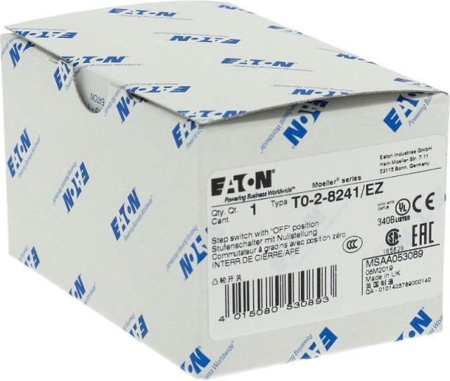 Produktbild Eaton Electric GmbH Stufenschalter T0-2-8241/EZ