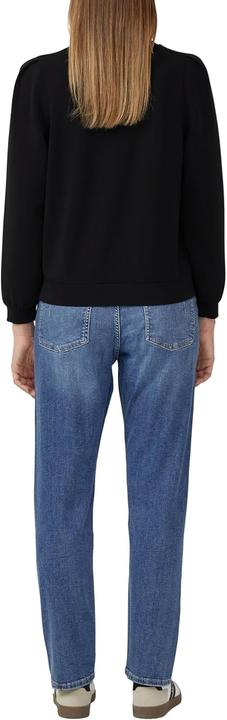 Produktbild s.Oliver Sweatshirt Scuba-Sweatshirt mit Puffärmeln (36)