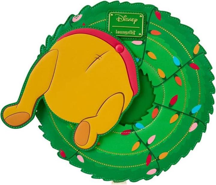 Actual product image Loungefly Disney by shoulder bag Winnie the Pooh Stuck in Wreath