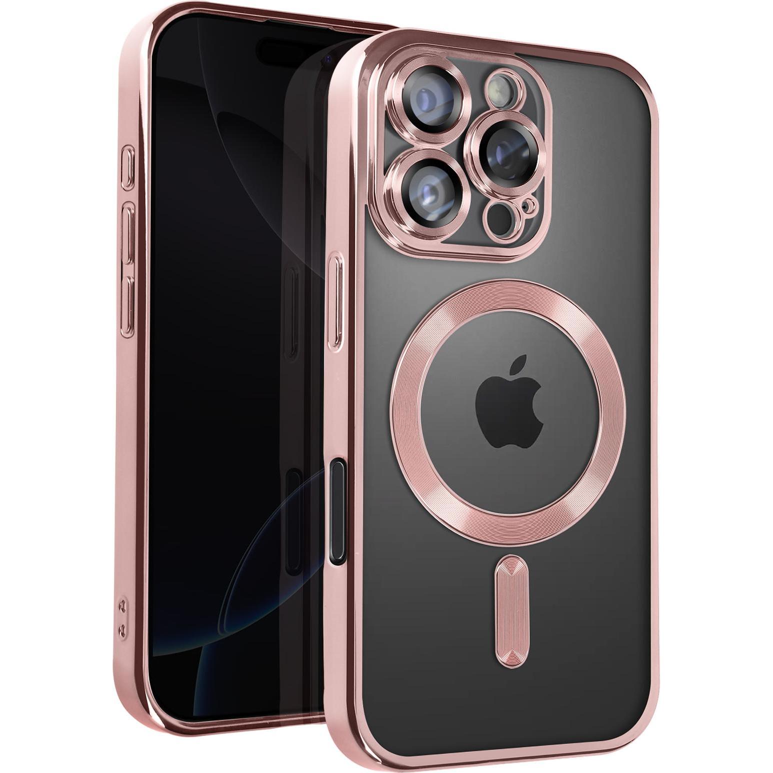 Thumbnail - Avizar Metallic Case (Apple iPhone 16 Pro), Smartphone Hülle, Rosa