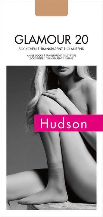 Image du produit Hudson Glamour 20 (Lot de 3) Socquettes, couleur 010 teint, taille 35-38 (20 DEN, 35 - 38)