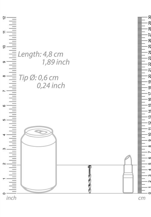 Produktbild Ouch! Urethral Sounding - Metal Plug - 6mm