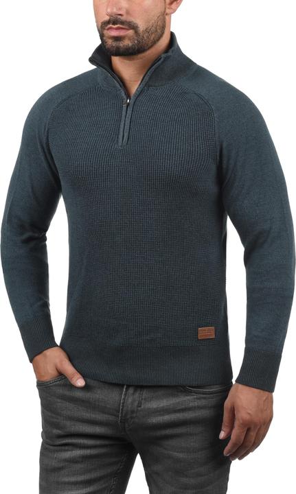 Immagine prodotto Blend Ganbolf Maglione In Maglia Grossa Pullover Con Colletto Troyer In Cotone 100% Stampa (XXL)