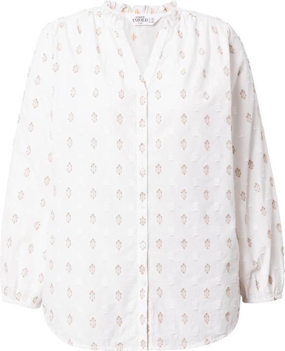Produktbild Studio Untold Bluse, Loose Shape, Webmuster, Ballon-Langarm (46, 48)