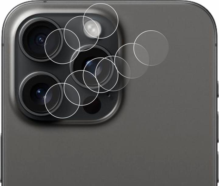 Immagine prodotto BROTECT Pellicola Trasparente (6 Pezzo/i, Apple iPhone 15 Pro Max)