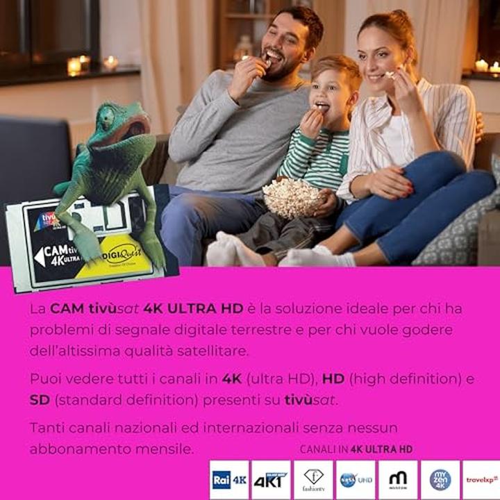 Actual product image Tivu CAM Tivusat 4K Ultra HD (Other, CI module)