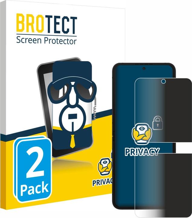 Produktbild BROTECT Sichtschutzfolie Anti-Spy Privacy Folie Blaulicht-Schutz (2 Stück, Samsung Galaxy Z Flip7 FE)