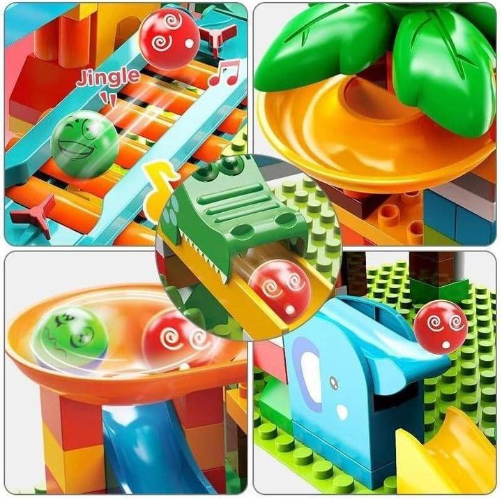 Image du produit Feelo FL1675 - Music slide marble run - large clamping blocks