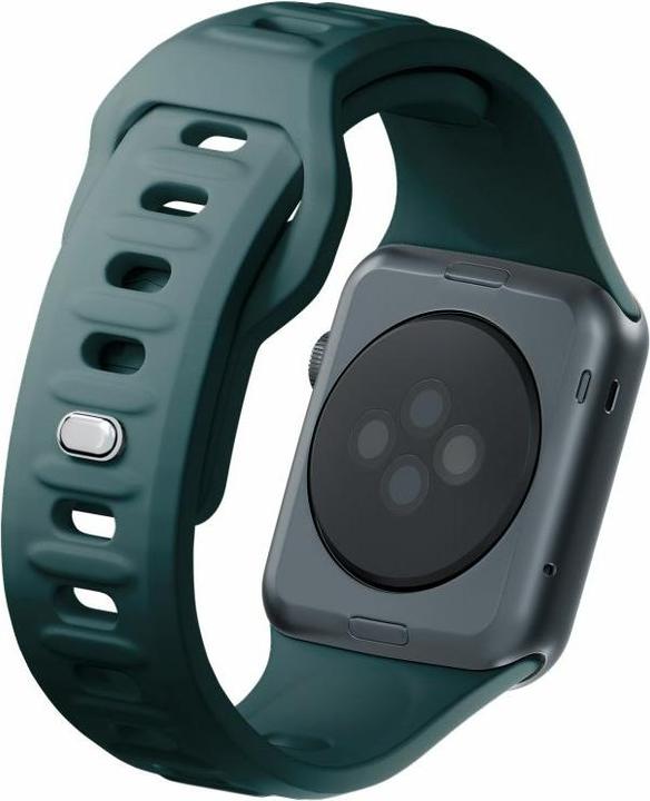 Produktbild 3MK Silicone Watch Strap zielony/ evergreen dla Apple Watch 38/40/41mm (Edelstahl, Silicone)