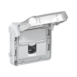 Legrand, Steckdose, PLEXO Buchse weiss 1XRJ45 CAT.5E (069556)