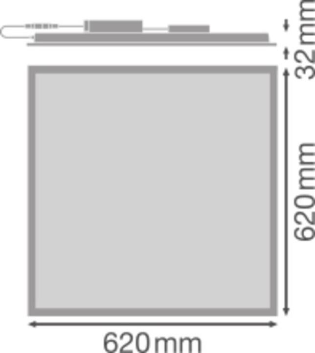 Produktbild Ledvance PANEL COMFORT 625 (4000 lm)