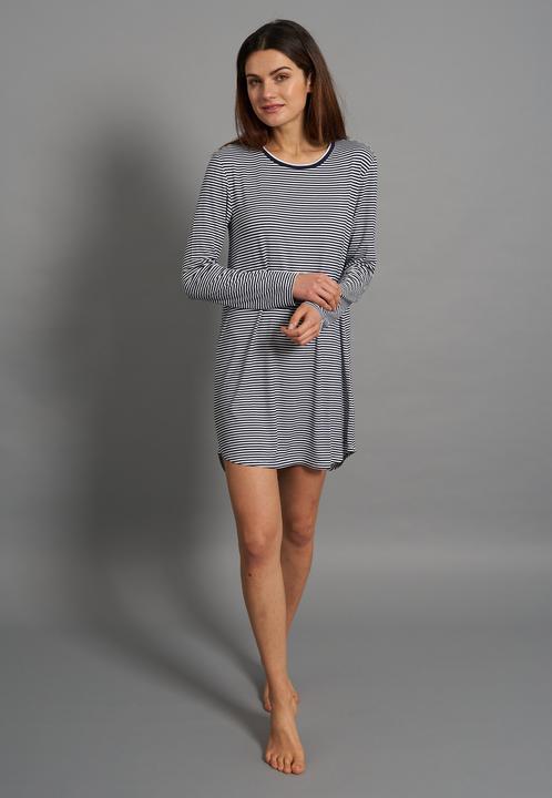 Produktbild Tom Tailor Damen Nachthemd quergestreift 1er Pack (42)