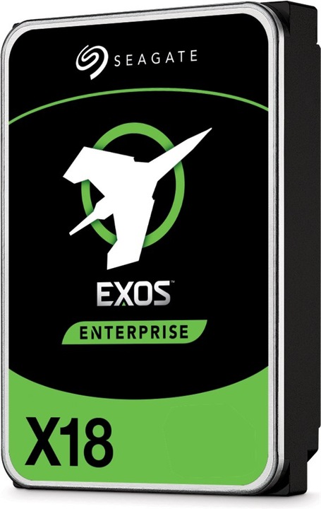 Produktbild Seagate Exos X18 10TB HDD SATA 7200RPM 256MB cache SED 512e/4Kn BLK (10 TB, 3.5", CMR)