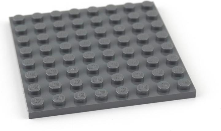Immagine prodotto LEGO Piastre da costruzione 8x8 Grigio scuro - Le piastre possono essere costruite su entrambi i lati - (41539, Accessori LEGO)