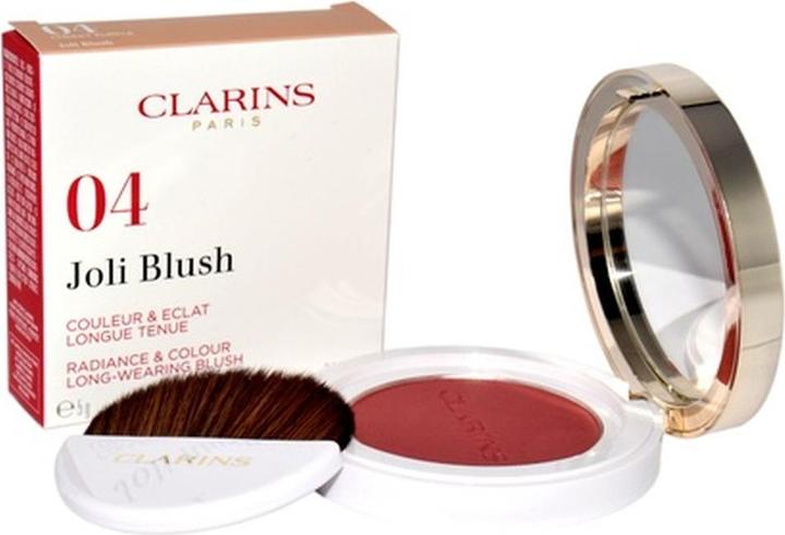 Actual product image Clarins Joli Blush No. 04 - Cheeky Purple (Rose, Bordeaux)