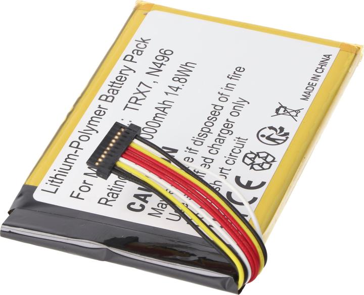 Actual product image XCell AKKU 3.7V 3.800mAh 14.06Wh Li-Polymer N496 für GPS Magellan TRX7