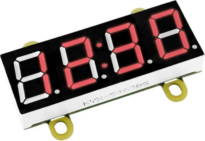 Produktbild M5Stack Clock Unit 7-Segment Display Rot