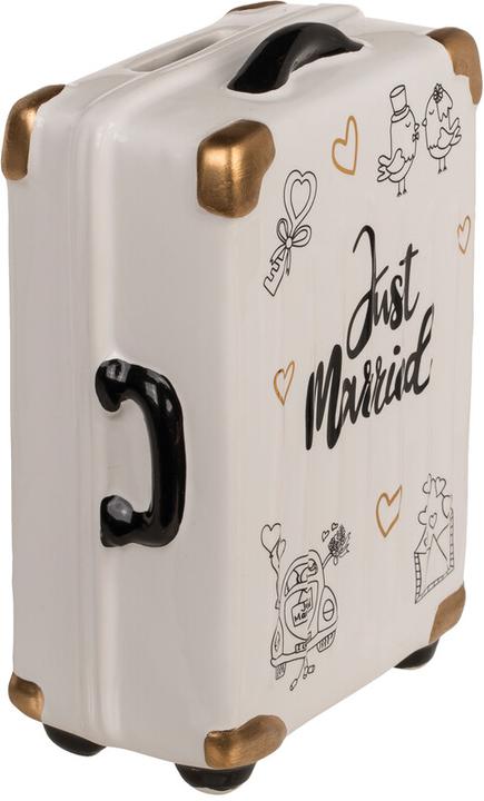 Actual product image Out of the blue Money box trolley case Just Married