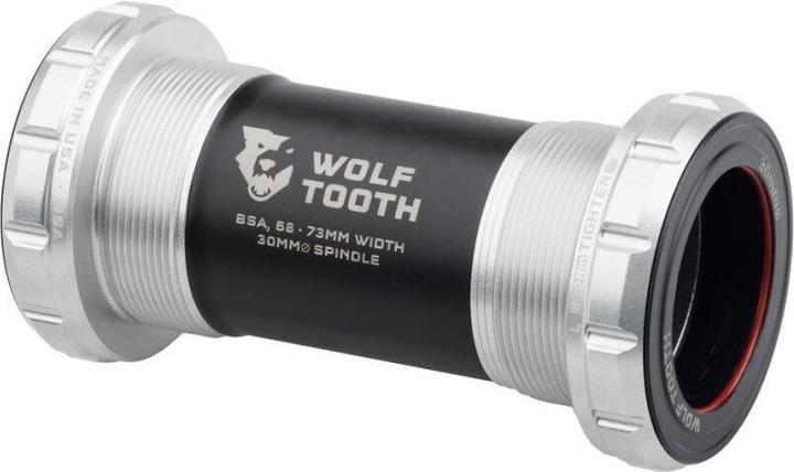 Wolf Tooth Innenlager BSA, 30mm, 68/73mm, raw silver