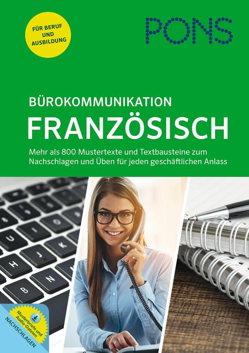Immagine prodotto PONS Bürokommunikation Französisch (Tedesco, Claude Pruvot-Büttner, 2017)