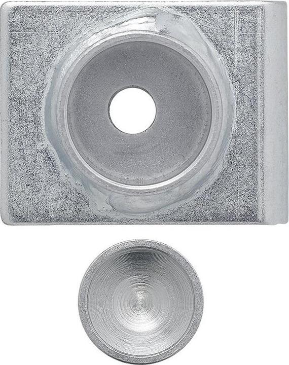 Actual product image ProPlus Adapter for punch jack with single edge upstand