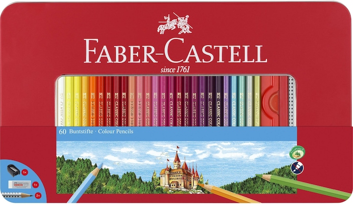 Immagine prodotto Faber-Castell Matite a colori Colore classico (Multicolore, 60 x)