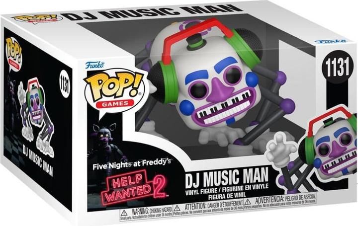 Actual product image Funko POPS FNAF Help Wanted 2 Dj Music Man