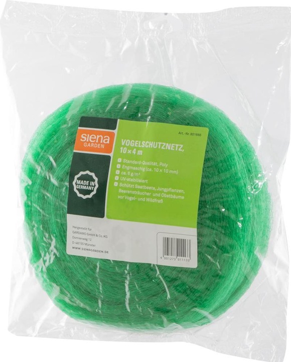 Produktbild Siena Garden Vogelschutznetz 10x4m