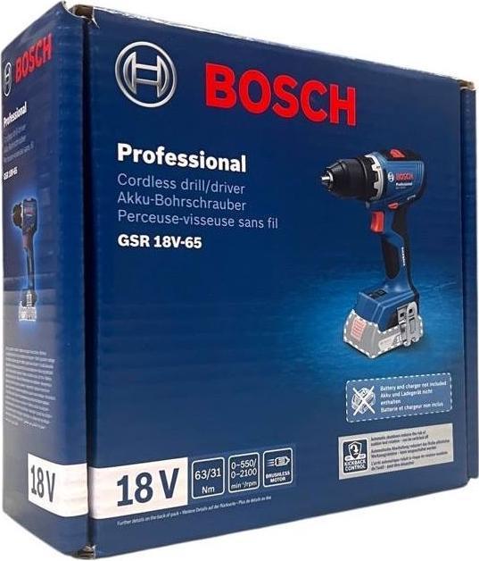 Image du produit Bosch Professional GSR 18V-65 (Perceuse-visseuse)