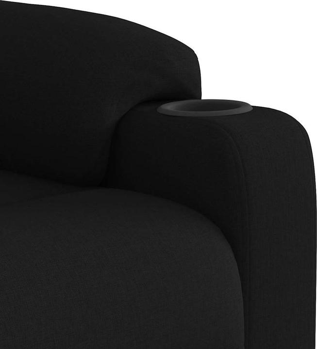 Actual product image VidaXL Massage chair black fabric