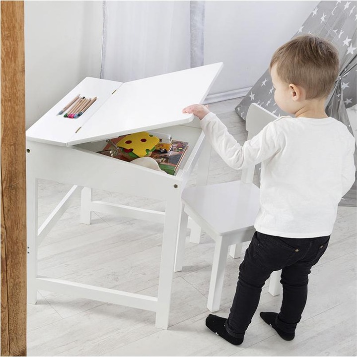 Immagine prodotto Roba Banco di scuola con sedia (Tavolo per bambini)