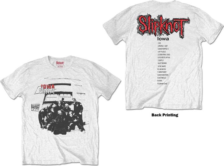 Actual product image Slipknot Iowa Track List (XXL)
