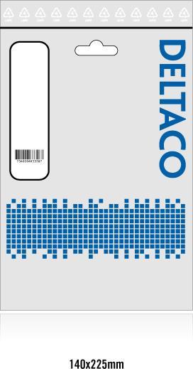 Image du produit Deltaco Câble USB de rallonge - 2 m (2 m, USB 2.0)