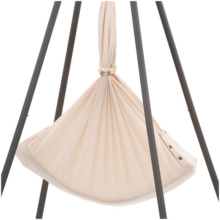 Produktbild Nonomo Federwiege mit Tipi anthrazit